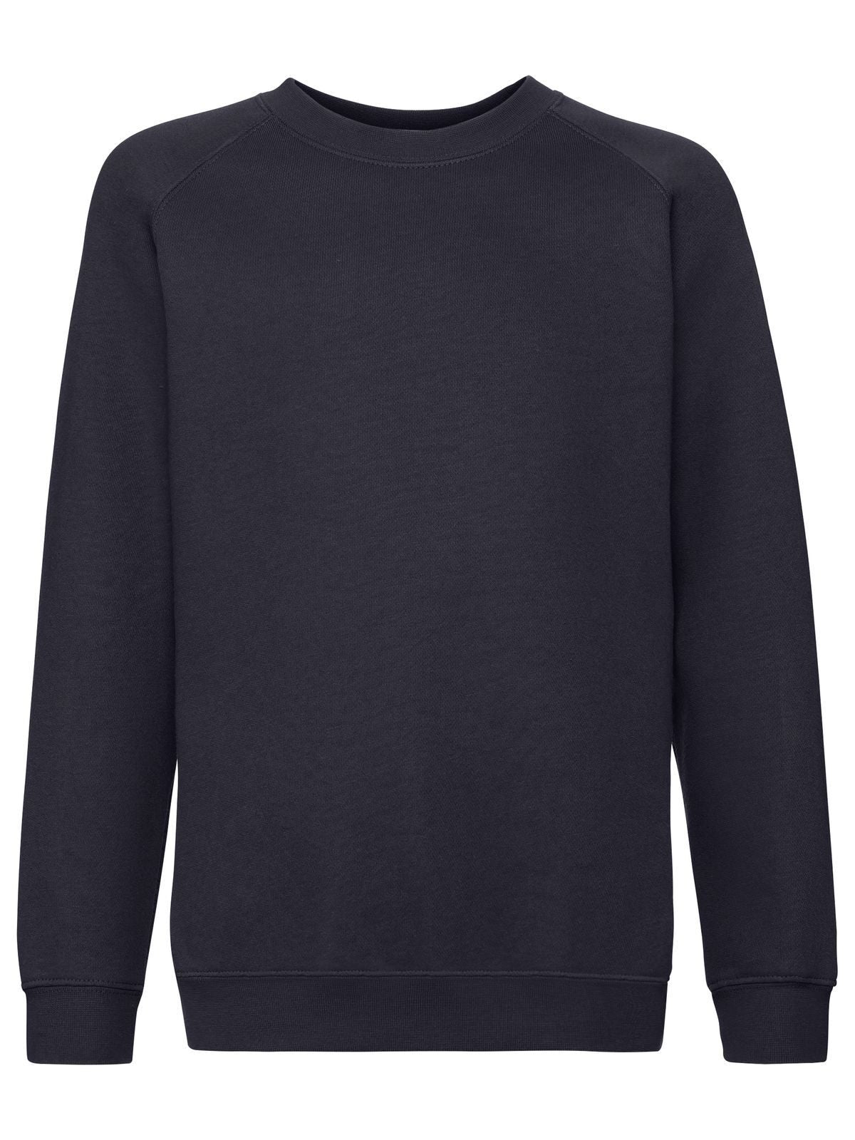 Kids Premium Raglan Sweat Fruit of the Loom Deep Navy