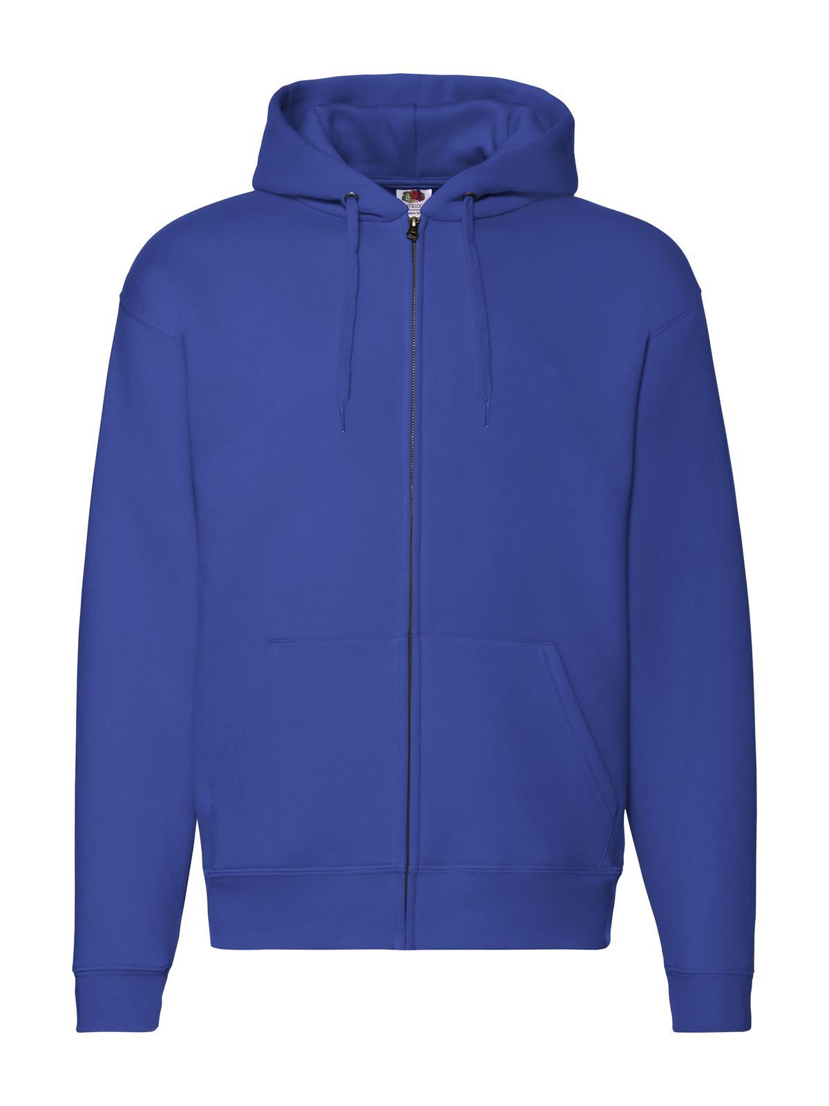 Premium Hooded Sweat Jacket Fruit of the Loom Royal Blue