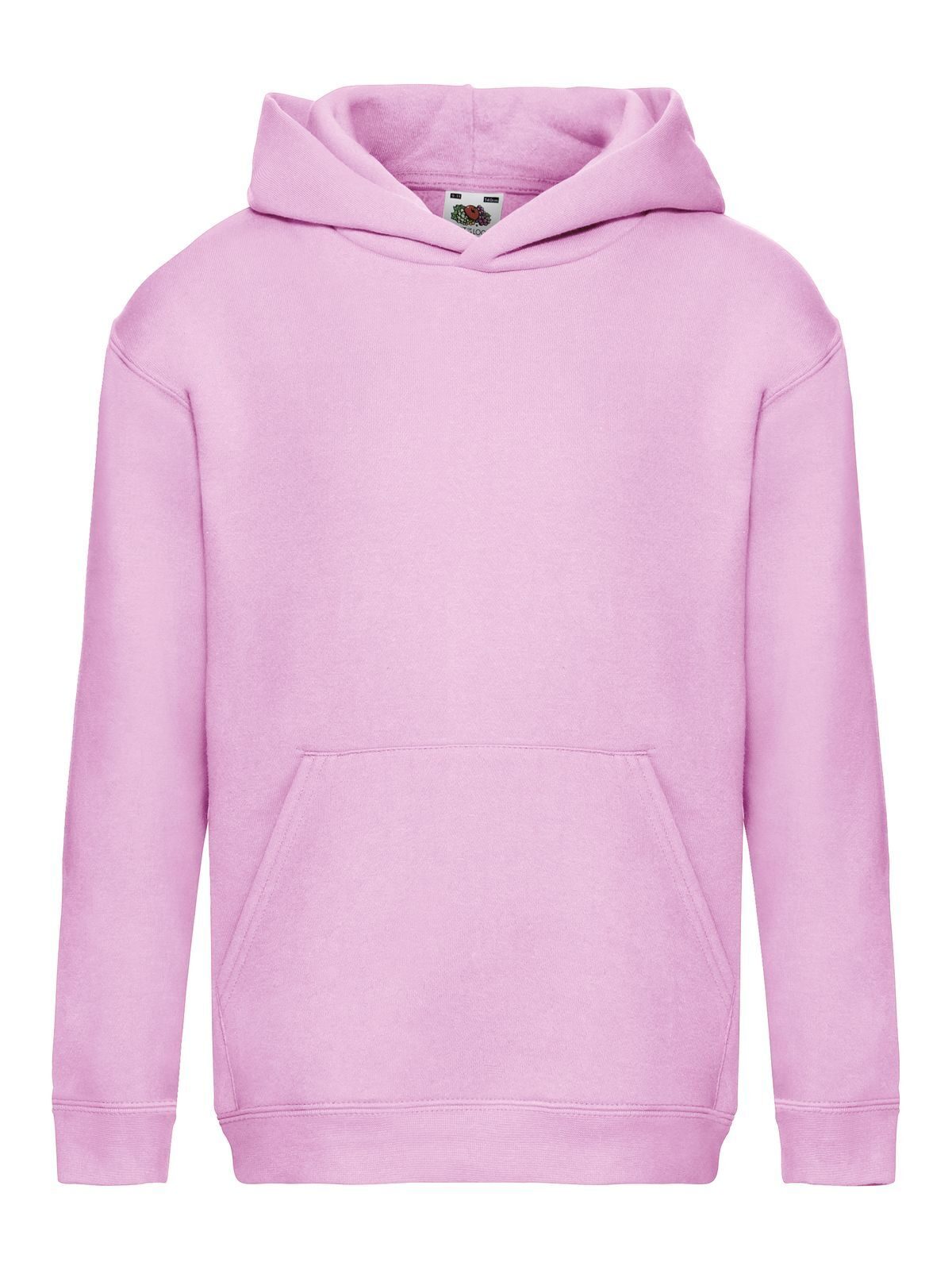 Kids Premium Hooded Sweat Fruit of the Loom Light Pink