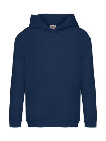 Kids Premium Hooded Sweat Fruit of the Loom Deep Navy