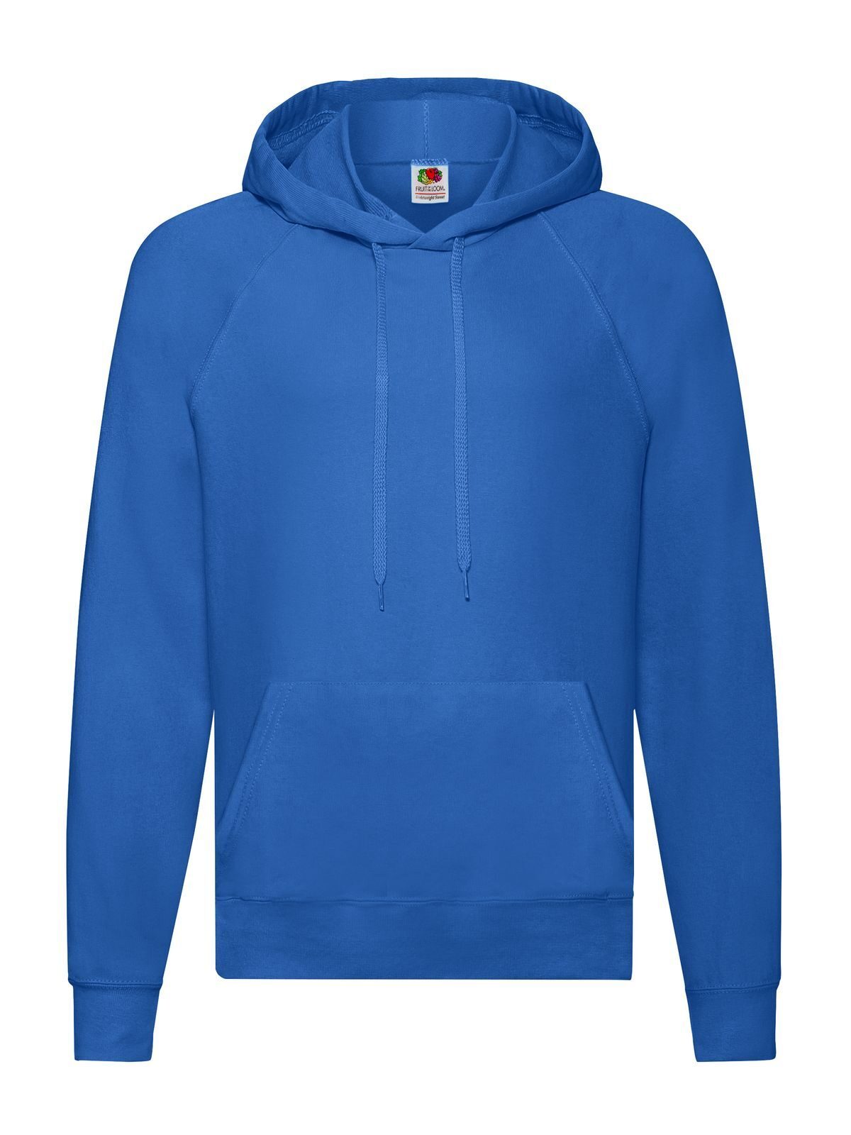 Lightweight Hooded Sweat Fruit of the Loom Royal Blue