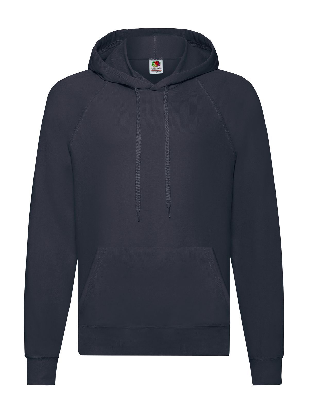 Lightweight Hooded Sweat Fruit of the Loom Deep Navy