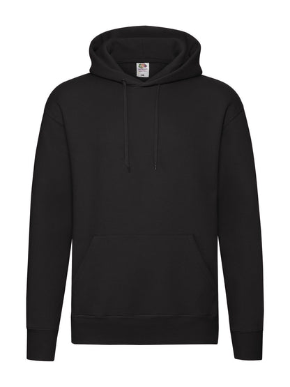 Premium Hooded Sweat Fruit of the Loom Black
