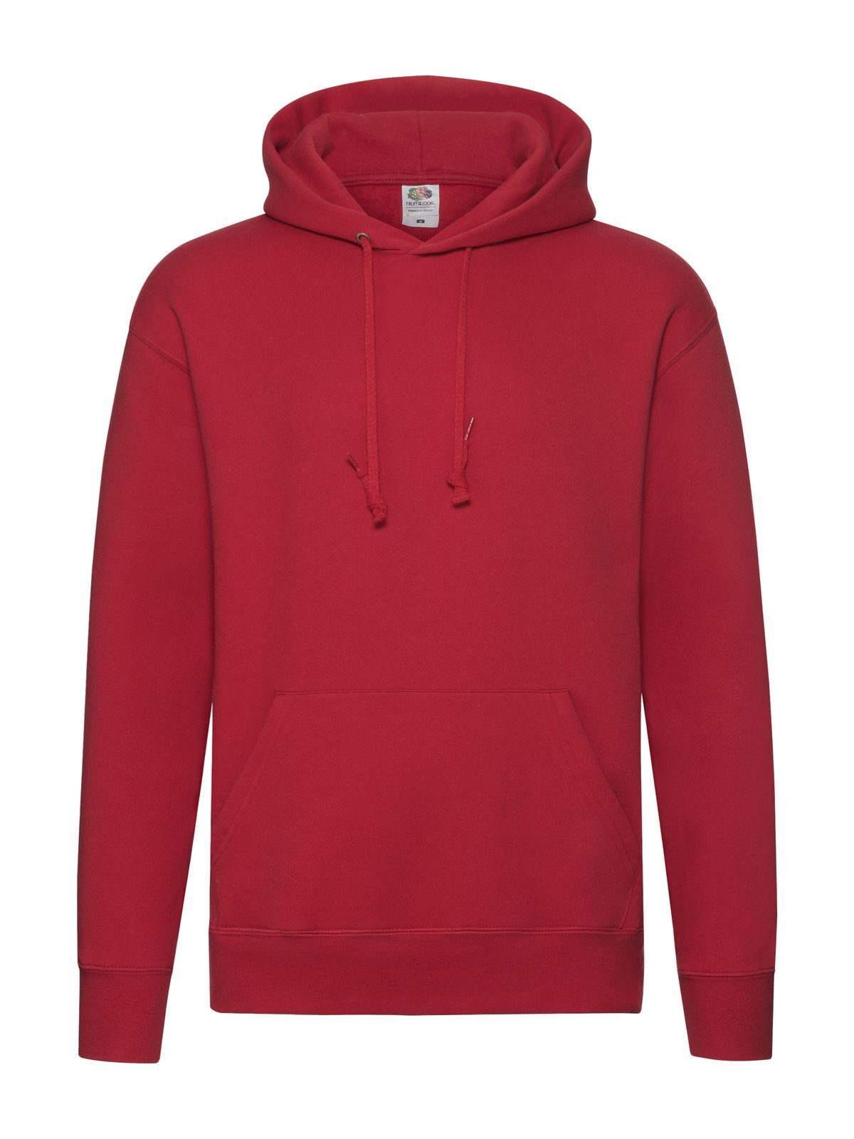 Premium Hooded Sweat Fruit of the Loom Red