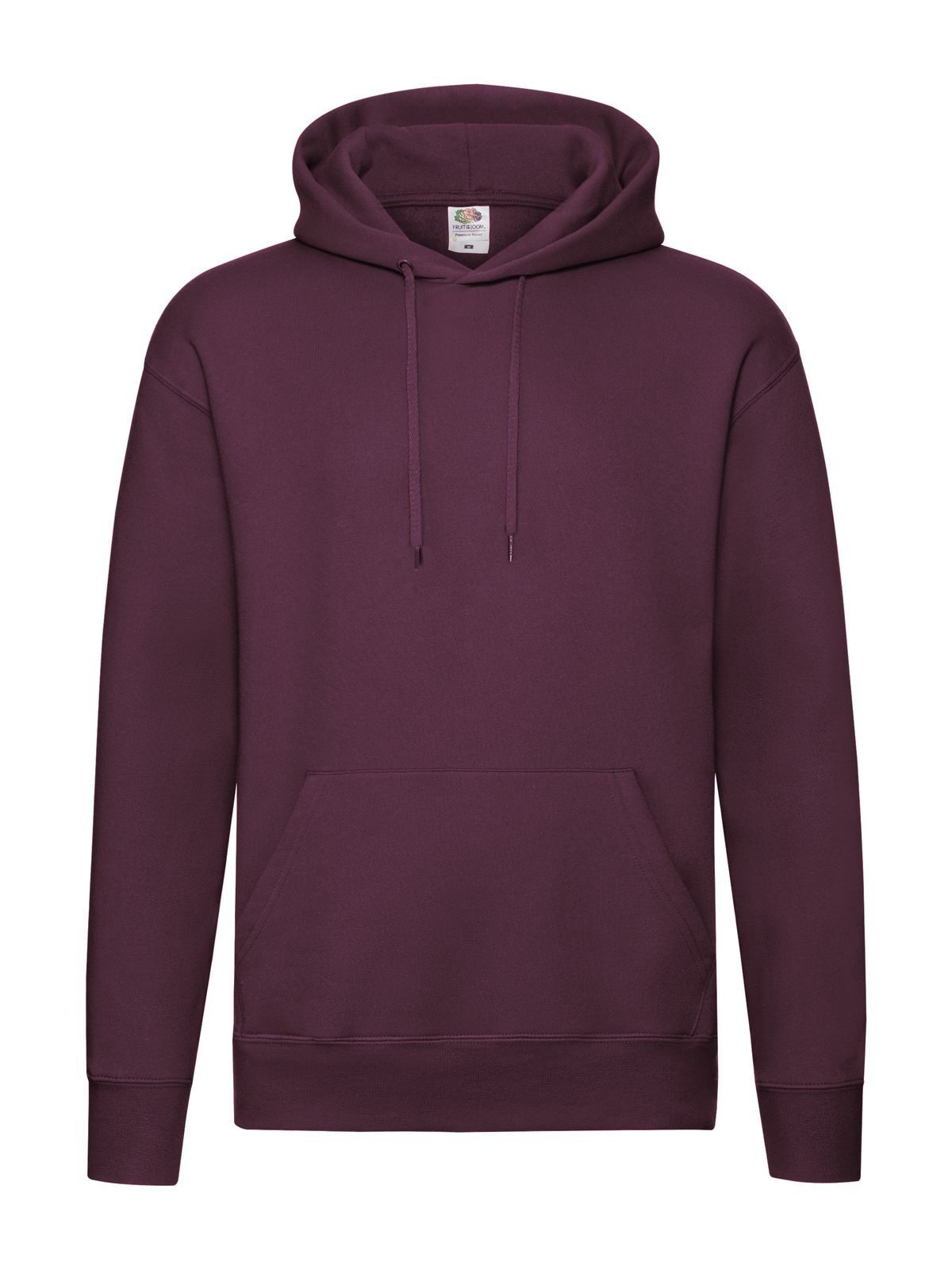Premium Hooded Sweat Fruit of the Loom Burgundy