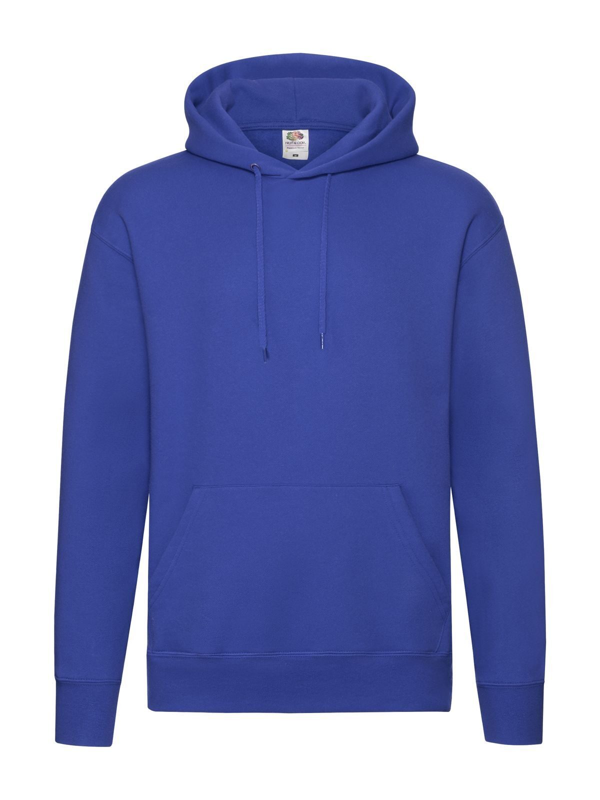 Premium Hooded Sweat Fruit of the Loom Royal Blue