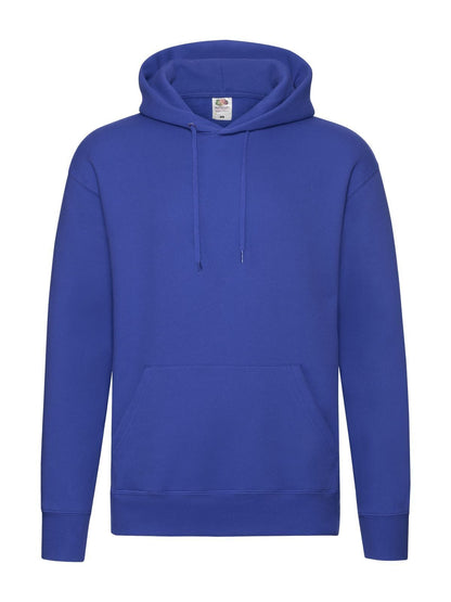Premium Hooded Sweat Fruit of the Loom Royal Blue