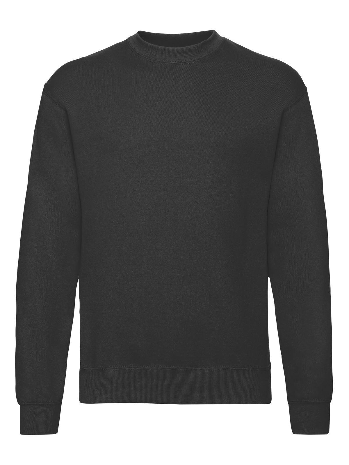 Classic Set-In Sweat Fruit of the Loom Black