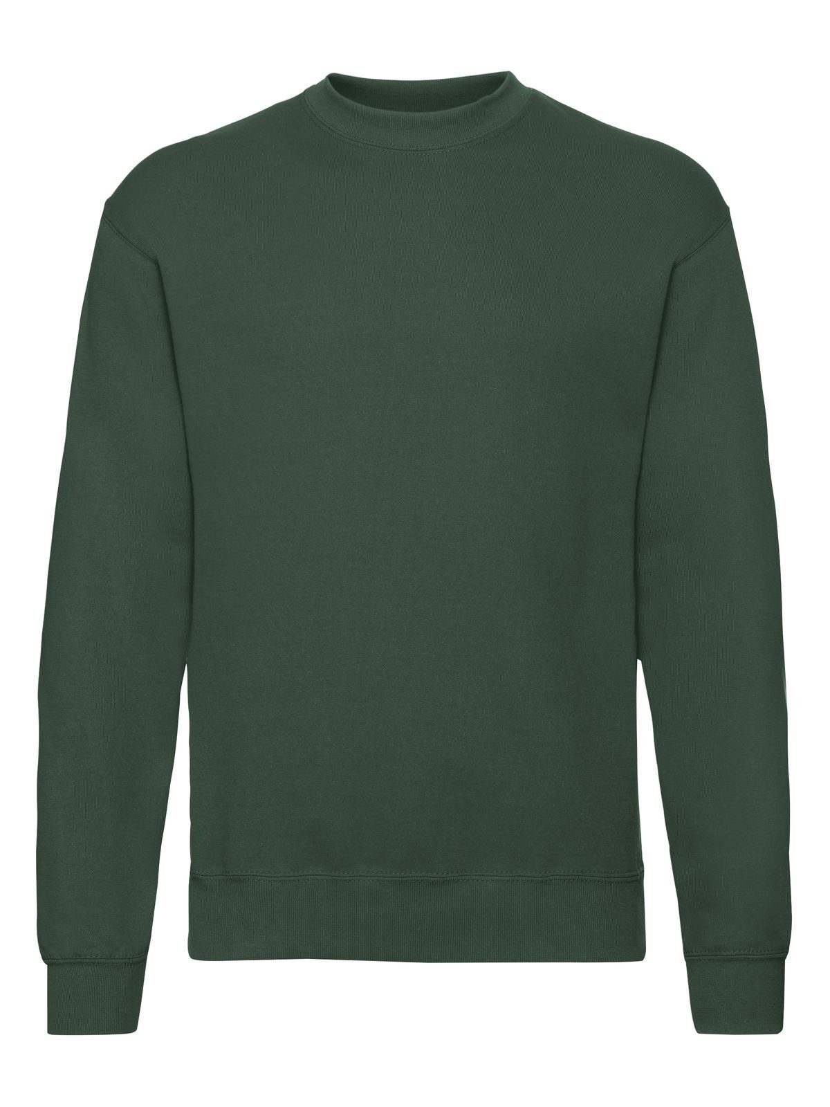 Classic Set-In Sweat Fruit of the Loom Bottle Green