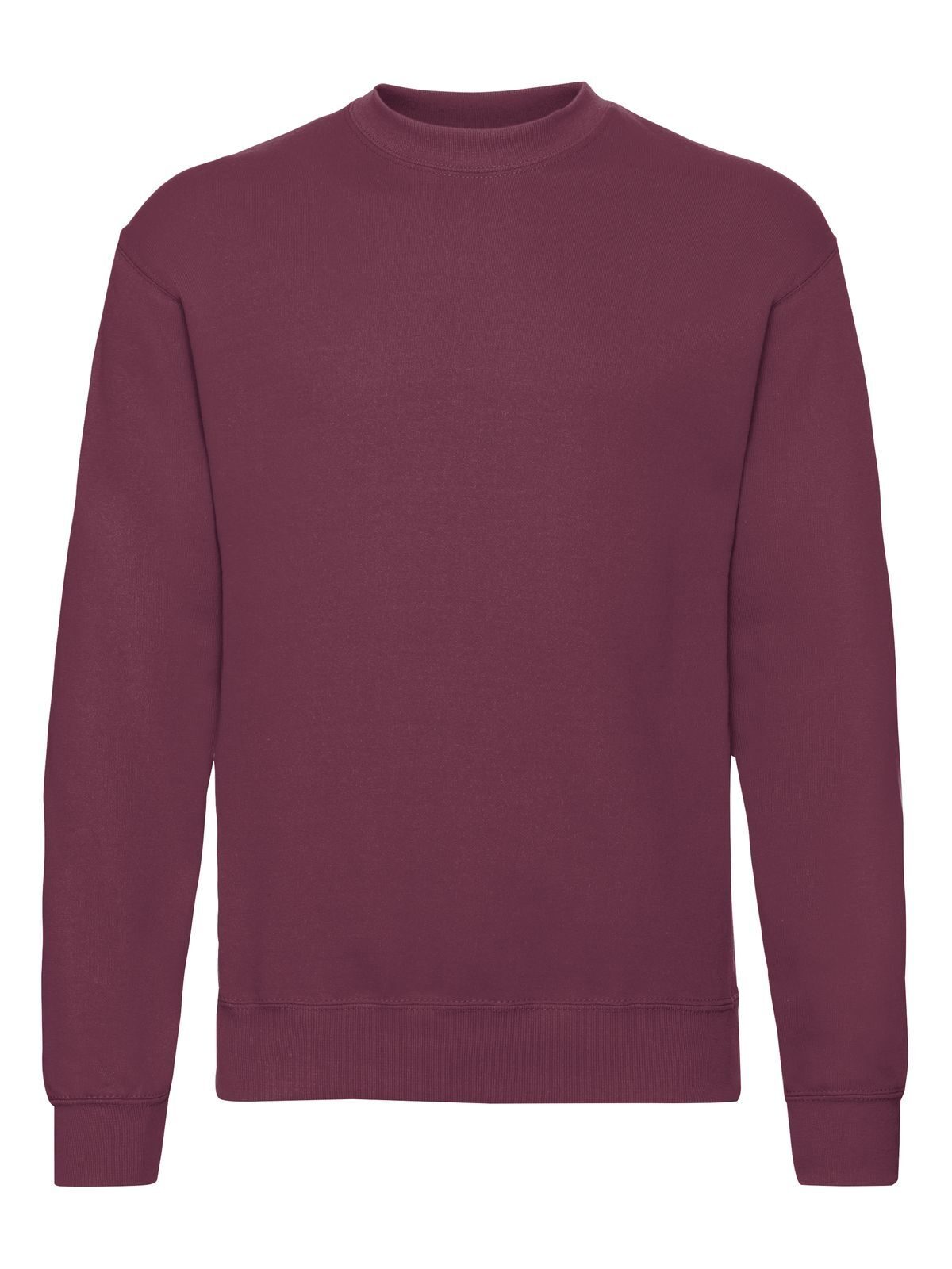 Classic Set-In Sweat Fruit of the Loom Burgundy