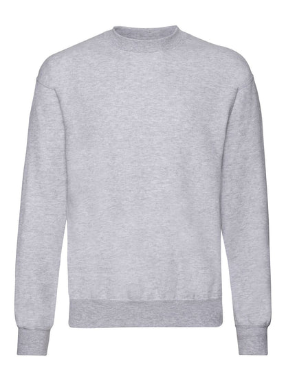 Classic Set-In Sweat Fruit of the Loom Heather Grey