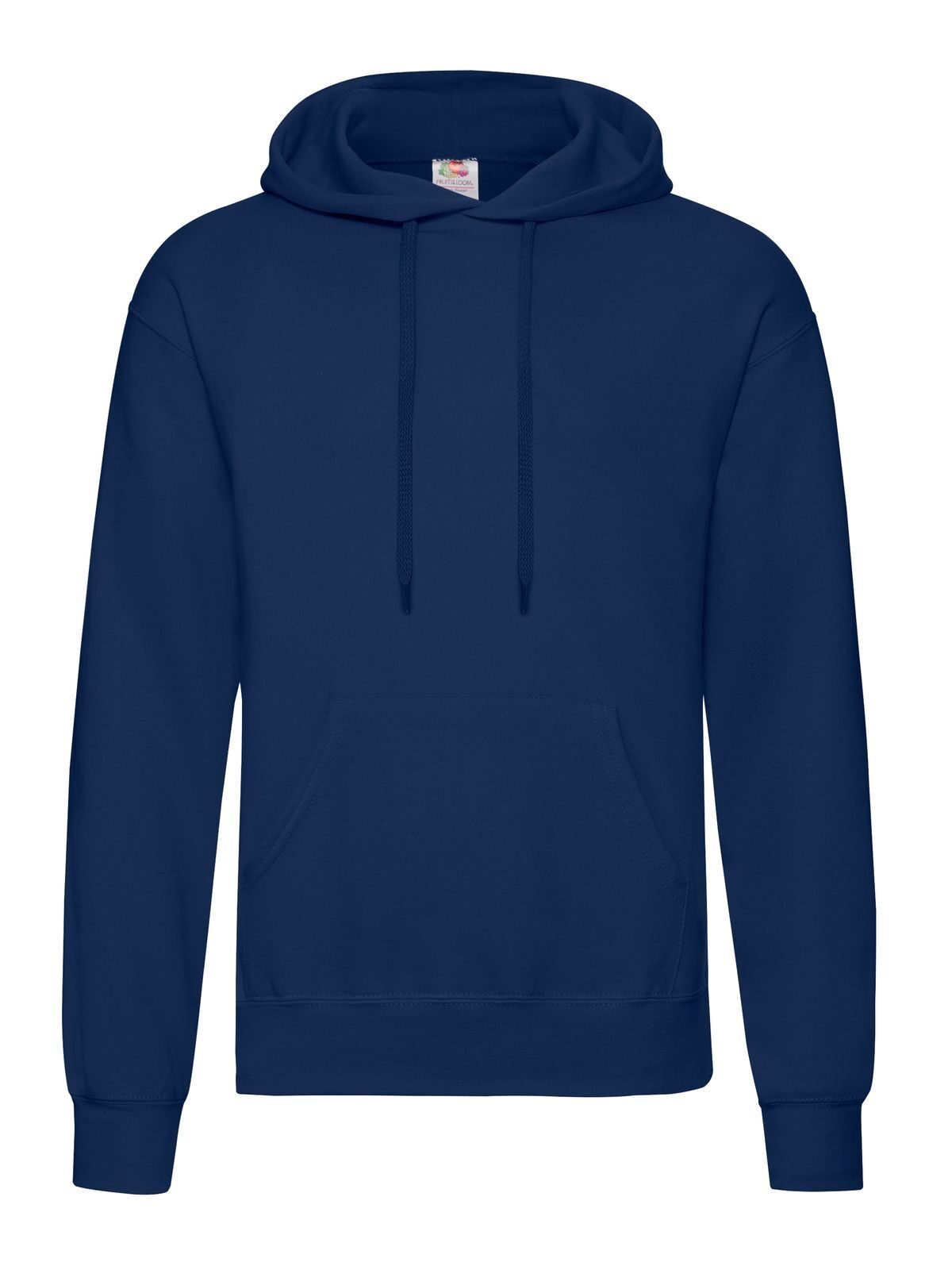 Classic Hooded Sweat Fruit of the Loom Navy