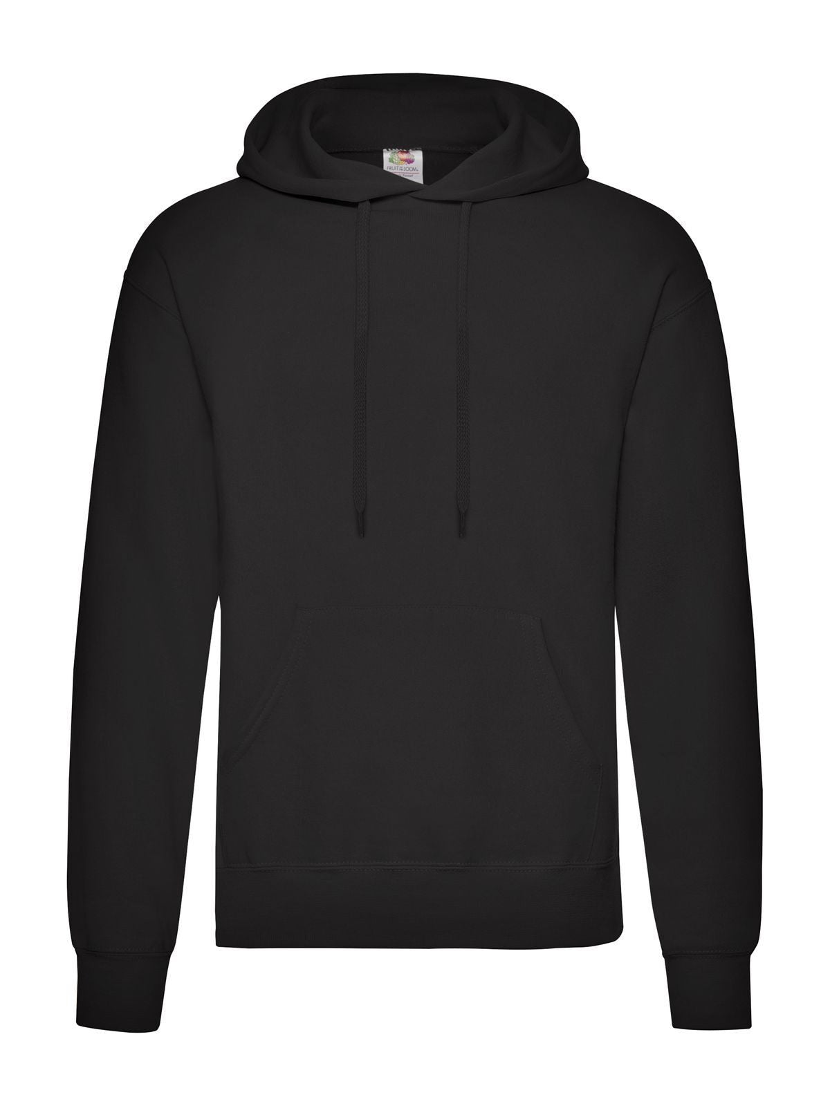 Classic Hooded Sweat Fruit of the Loom Black