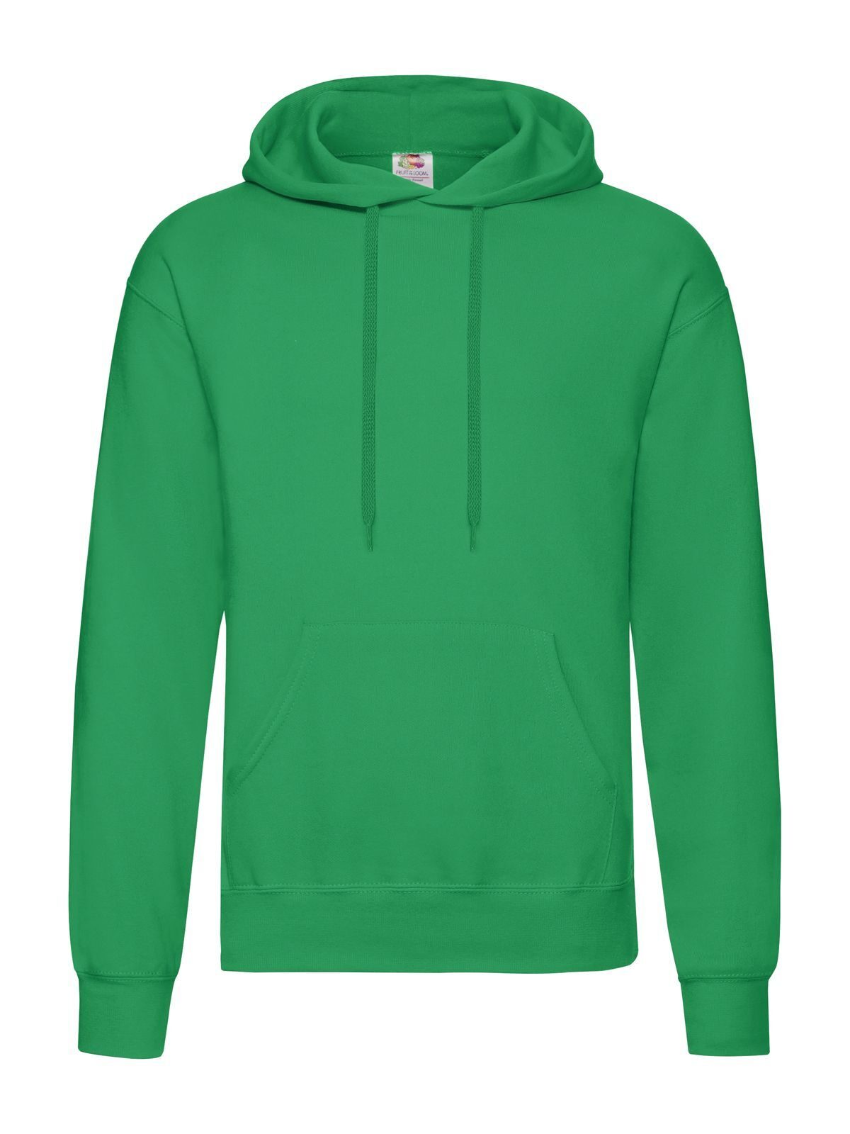 Classic Hooded Sweat Fruit of the Loom Kelly Green