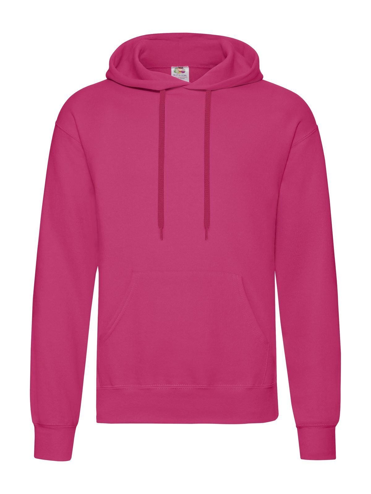 Classic Hooded Sweat Fruit of the Loom Fuchsia
