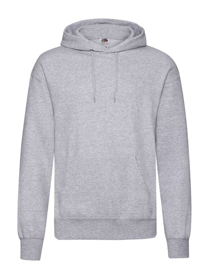 Classic Hooded Sweat Fruit of the Loom Heather Grey