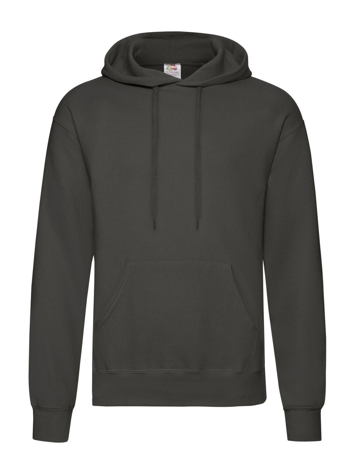 Classic Hooded Sweat Fruit of the Loom Light Graphite