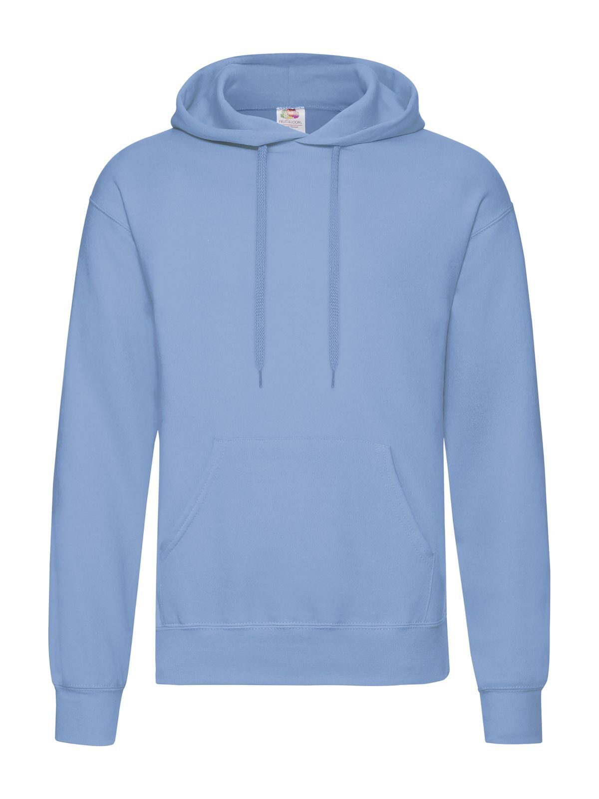 Classic Hooded Sweat Fruit of the Loom Sky Blue