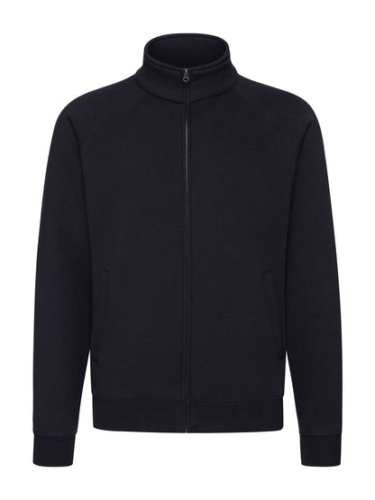 Premium Sweat Jacket Fruit of the Loom Deep Navy