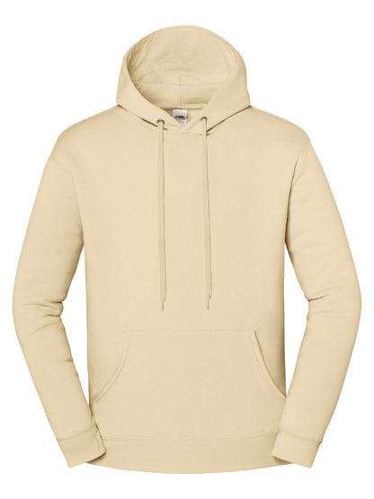 Iconic Premium Hooded Sweat Fruit of the Loom Desert Sand