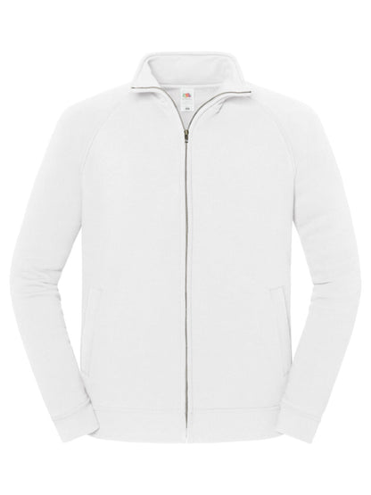 Iconic Premium Sweat Jacket Fruit of the Loom White
