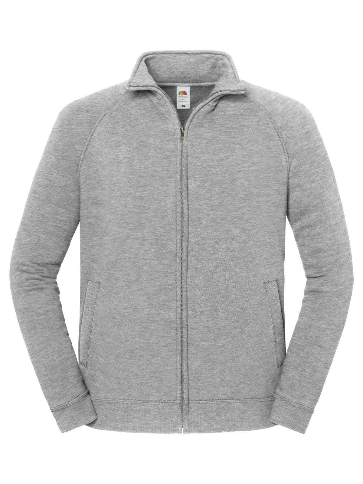 Iconic Premium Sweat Jacket Fruit of the Loom Athletic Heather