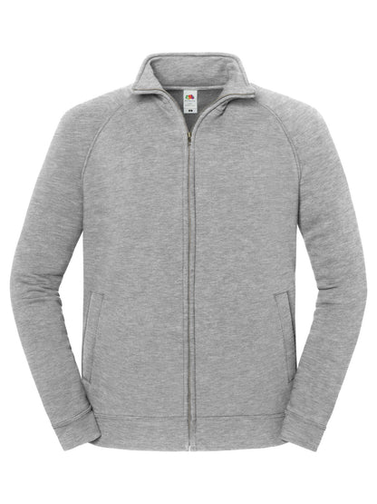 Iconic Premium Sweat Jacket Fruit of the Loom Athletic Heather