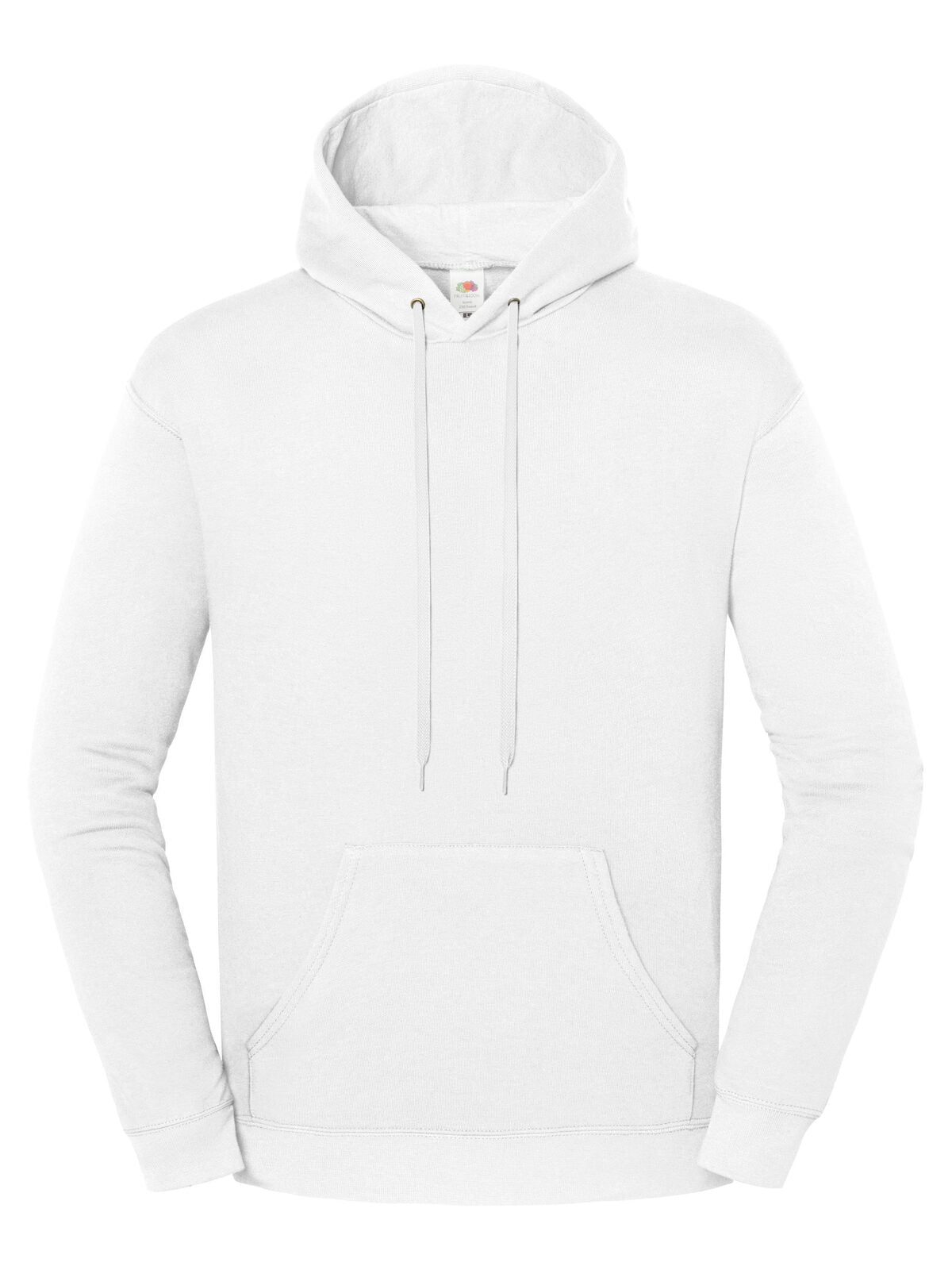 Iconic 250 Hooded Sweat Fruit of the Loom White
