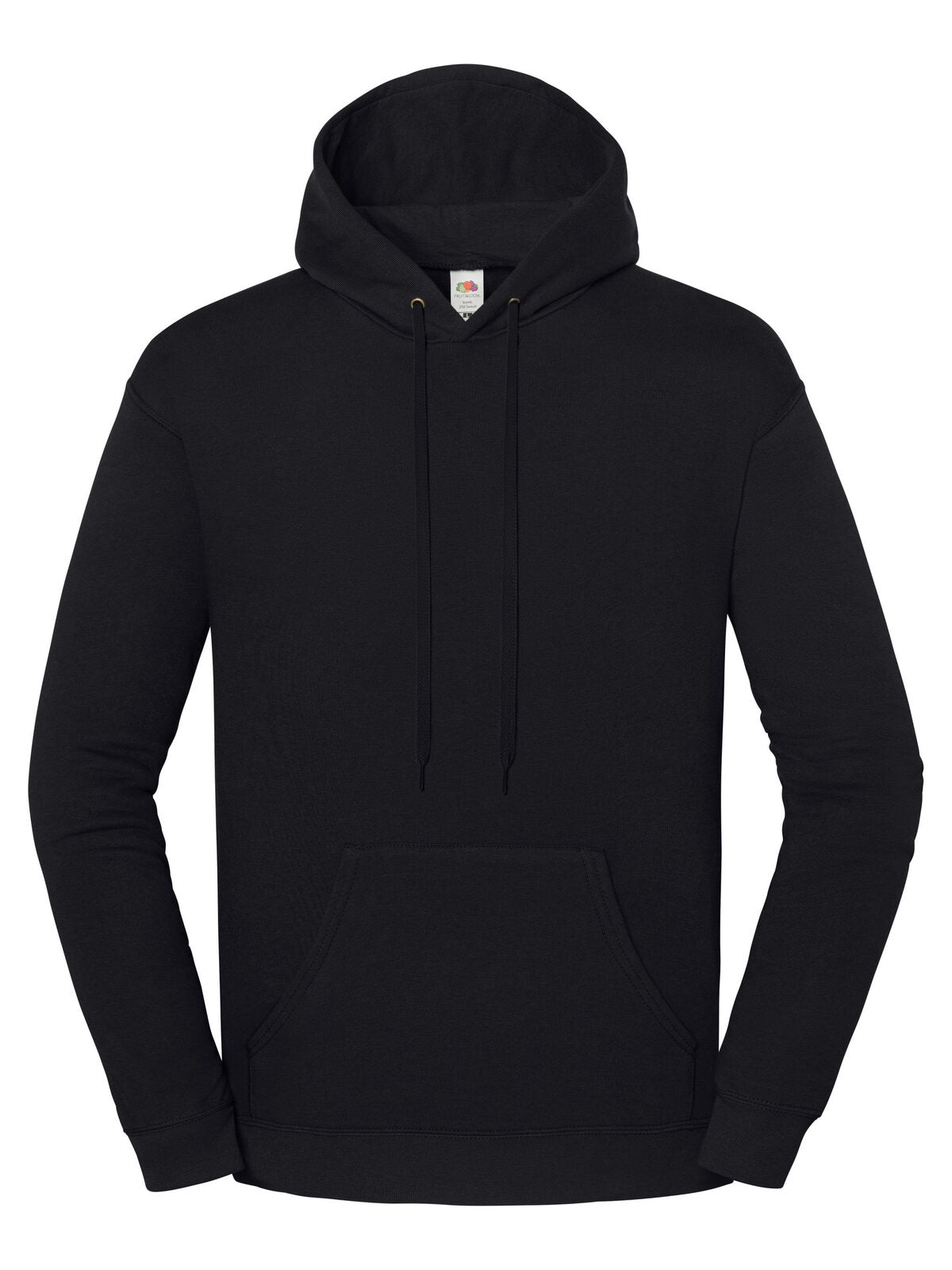 Iconic 250 Hooded Sweat Fruit of the Loom Black