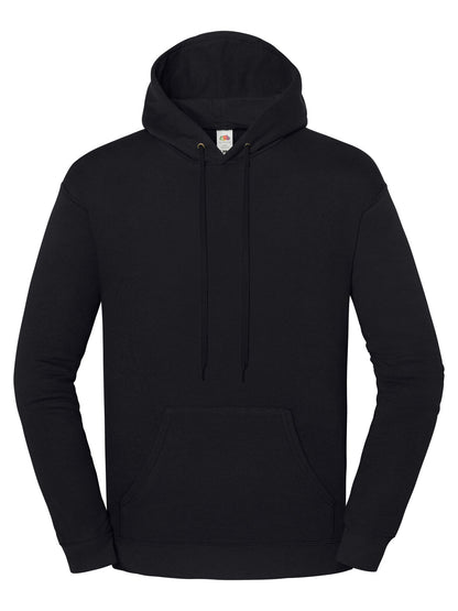 Iconic 250 Hooded Sweat Fruit of the Loom Black
