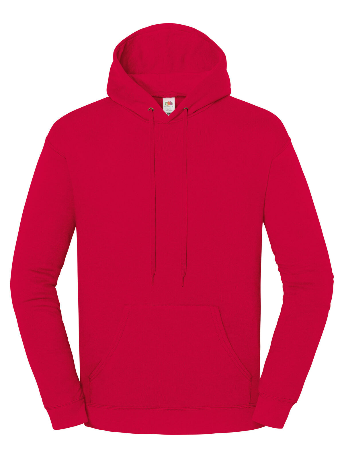 Iconic 250 Hooded Sweat Fruit of the Loom Red