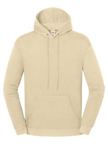 Iconic 250 Hooded Sweat Fruit of the Loom Desert Sand
