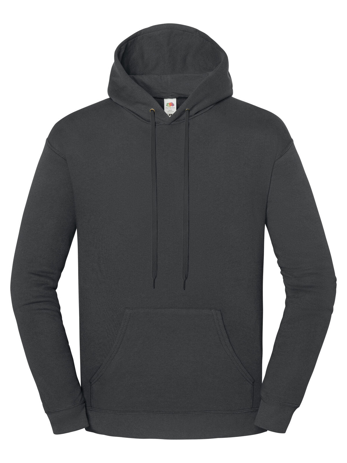 Iconic 250 Hooded Sweat Fruit of the Loom Light Graphite