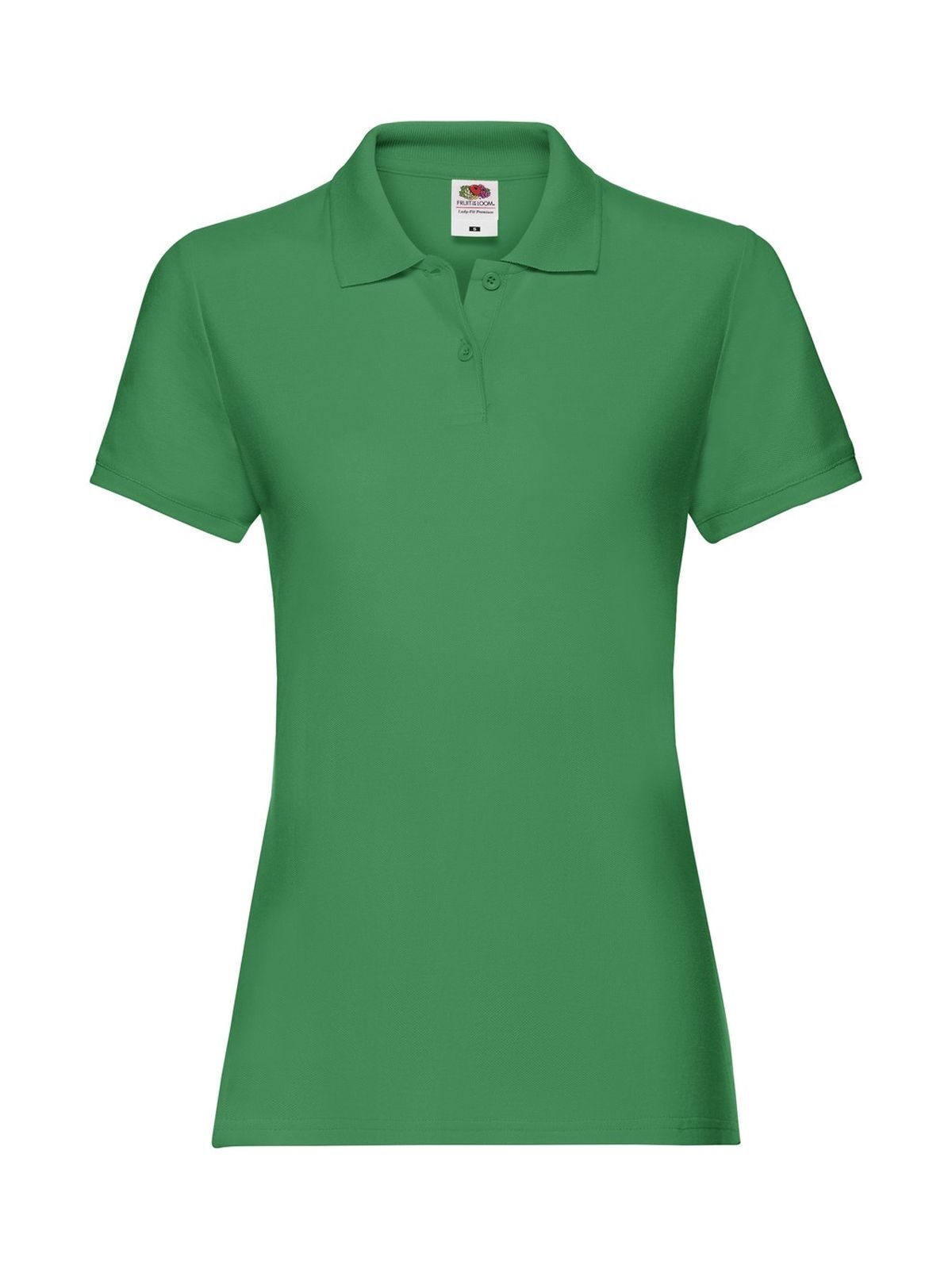 Ladies Premium Polo Fruit of the Loom Kelly Green