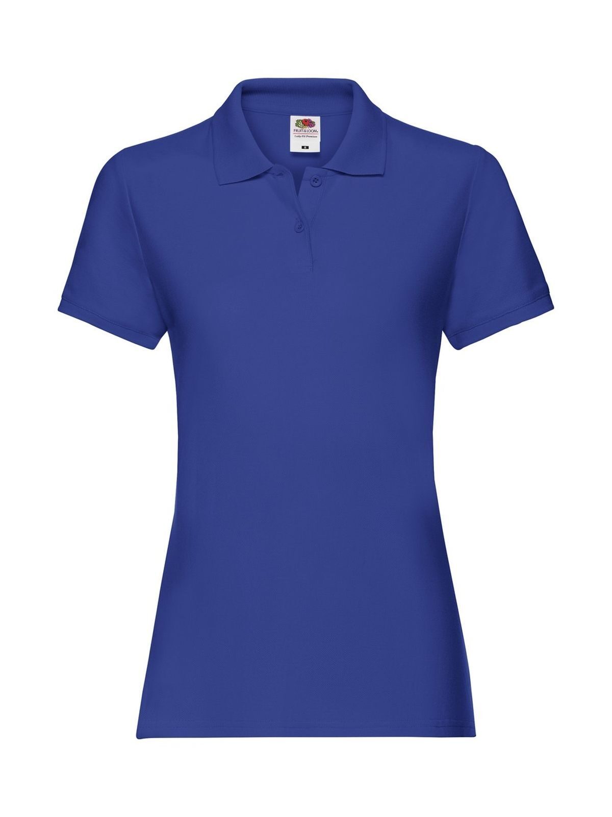 Ladies Premium Polo Fruit of the Loom Royal Blue