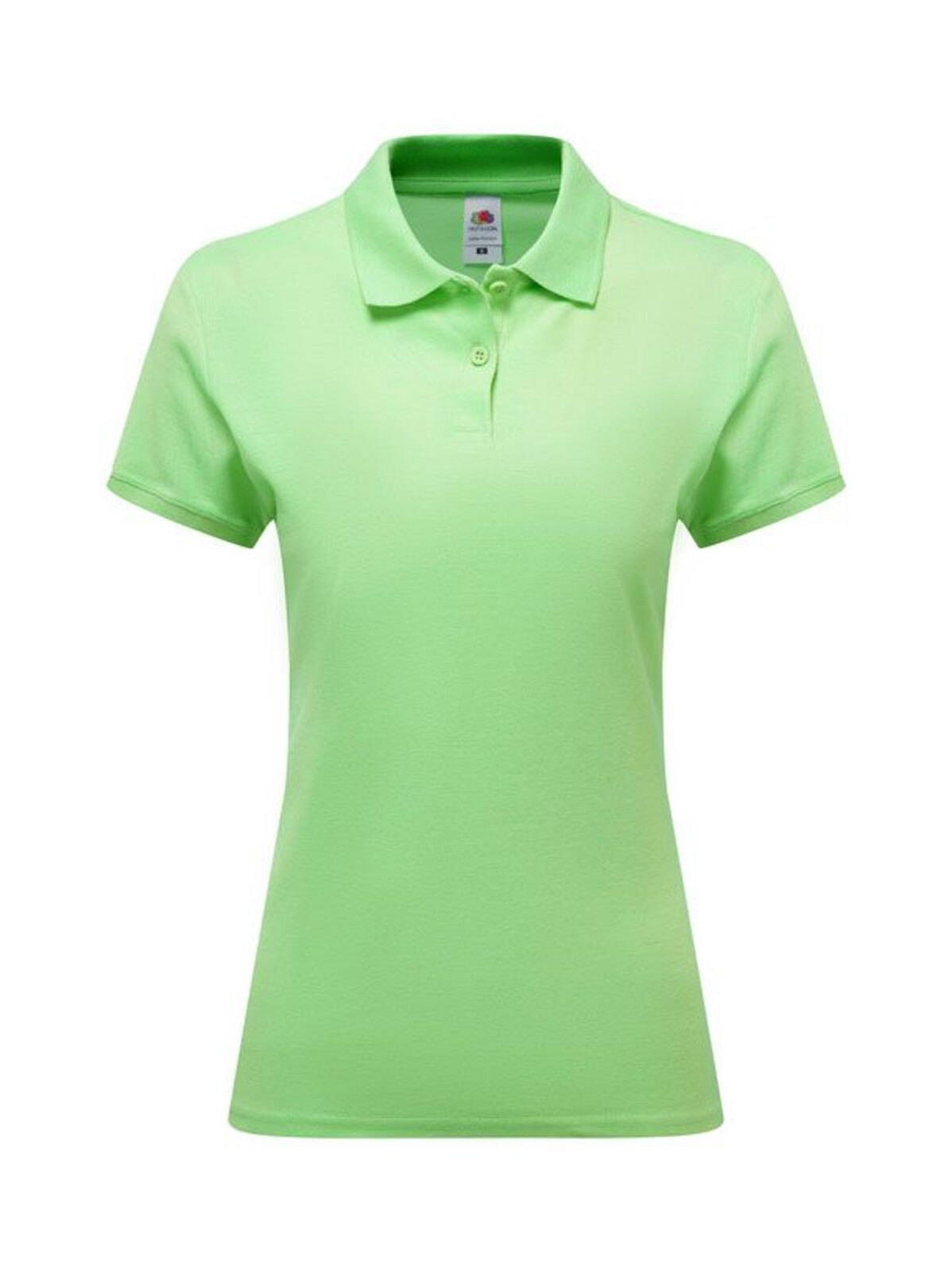 Ladies Premium Polo Fruit of the Loom Neonmint