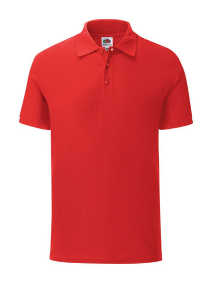 Iconic Polo Fruit of the Loom Red