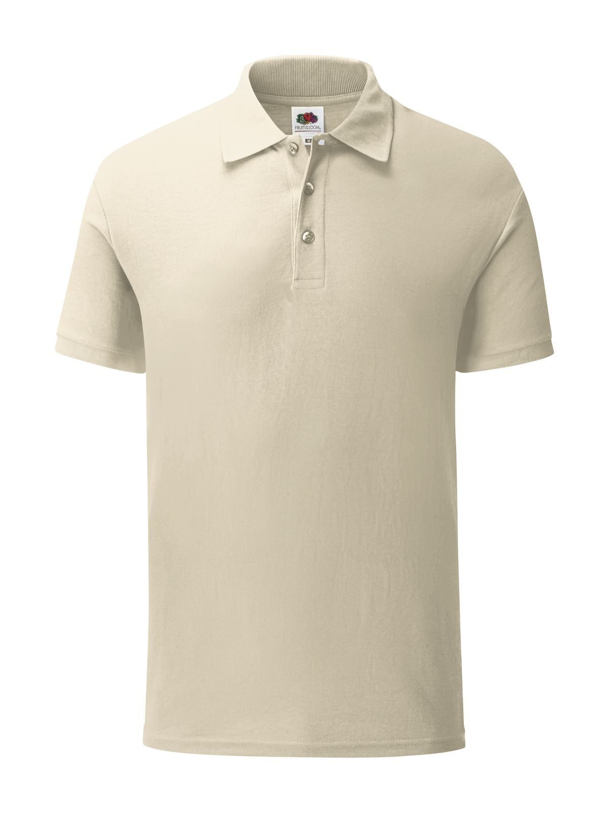 Iconic Polo Fruit of the Loom Natural