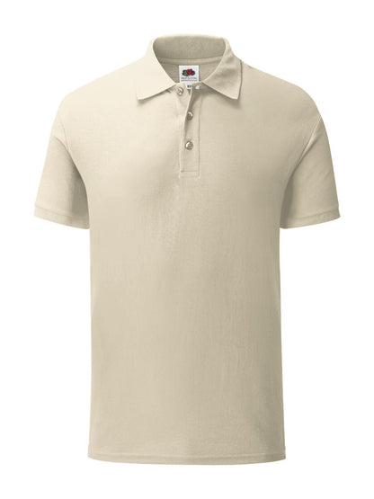 Iconic Polo Fruit of the Loom Natural