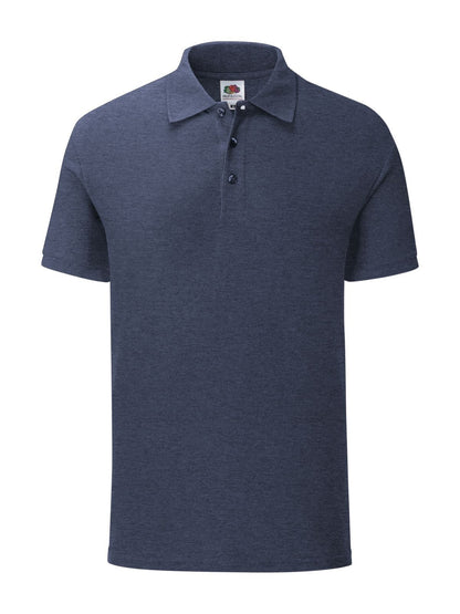 Iconic Polo Fruit of the Loom Vintage Heather Navy