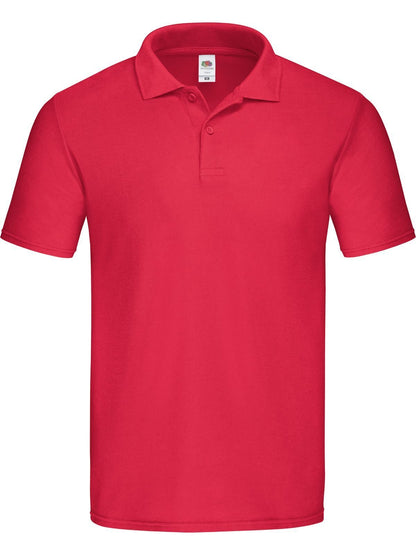 Original Polo Fruit of the Loom Red