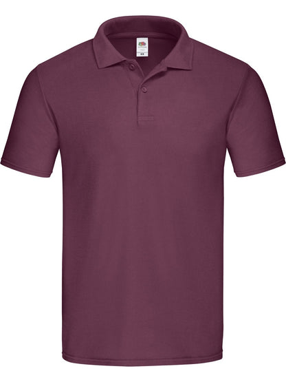 Original Polo Fruit of the Loom Burgundy