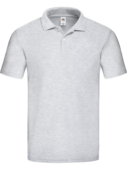 Original Polo Fruit of the Loom Heather Grey