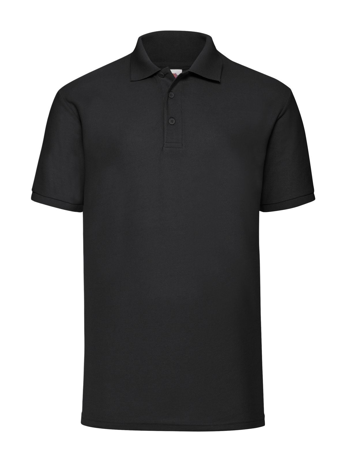 65/35 Polo Fruit of the Loom Black