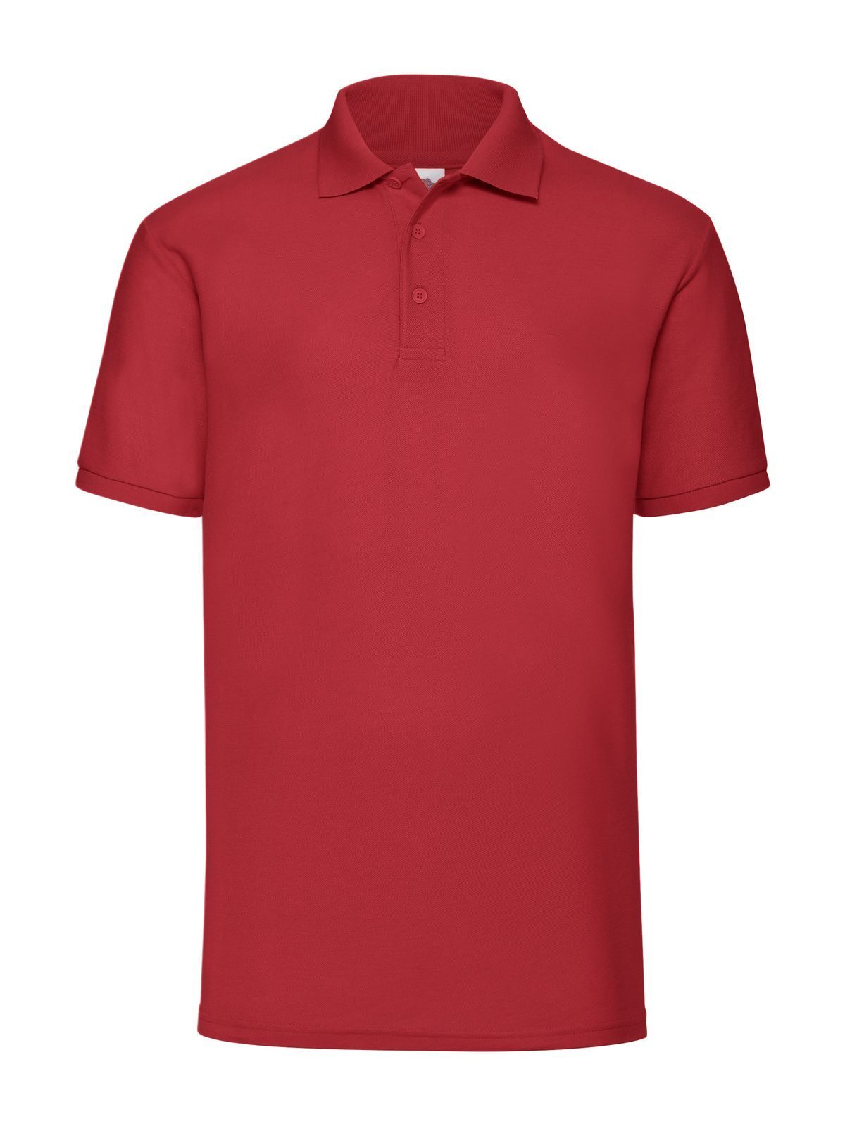 65/35 Polo Fruit of the Loom Red