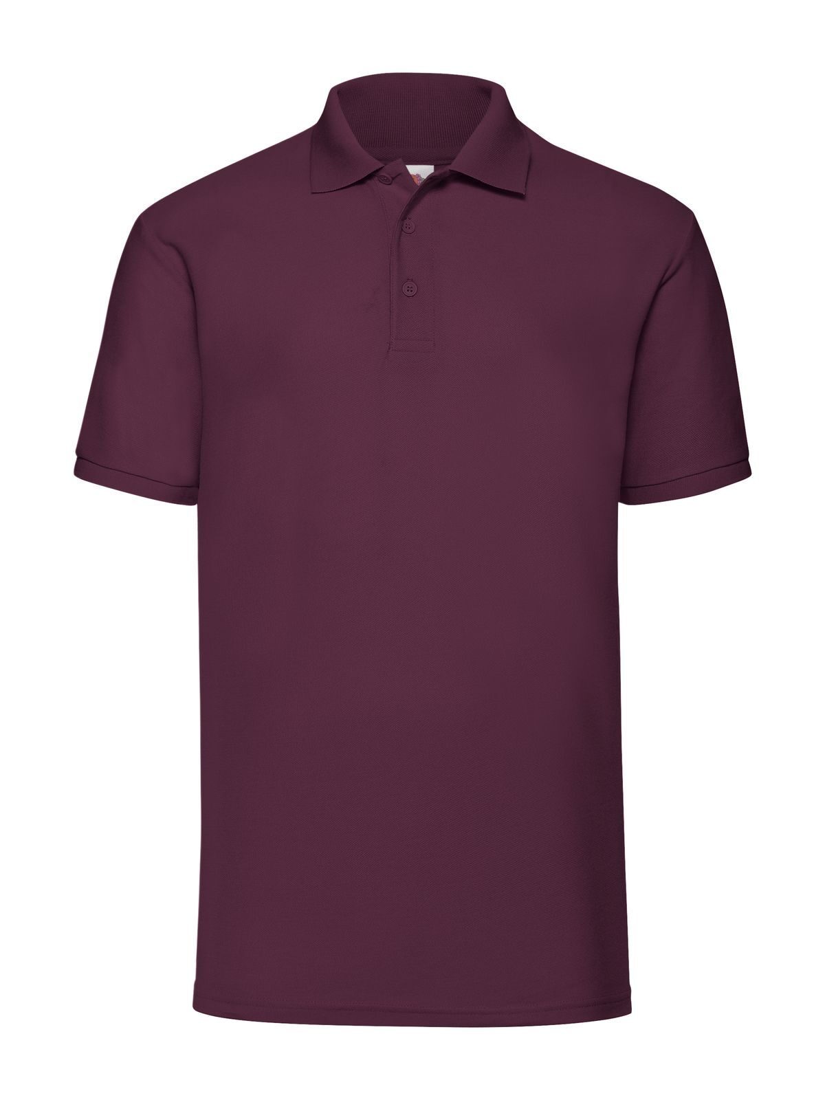 65/35 Polo Fruit of the Loom Burgundy