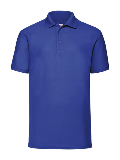 65/35 Polo Fruit of the Loom Royal Blue