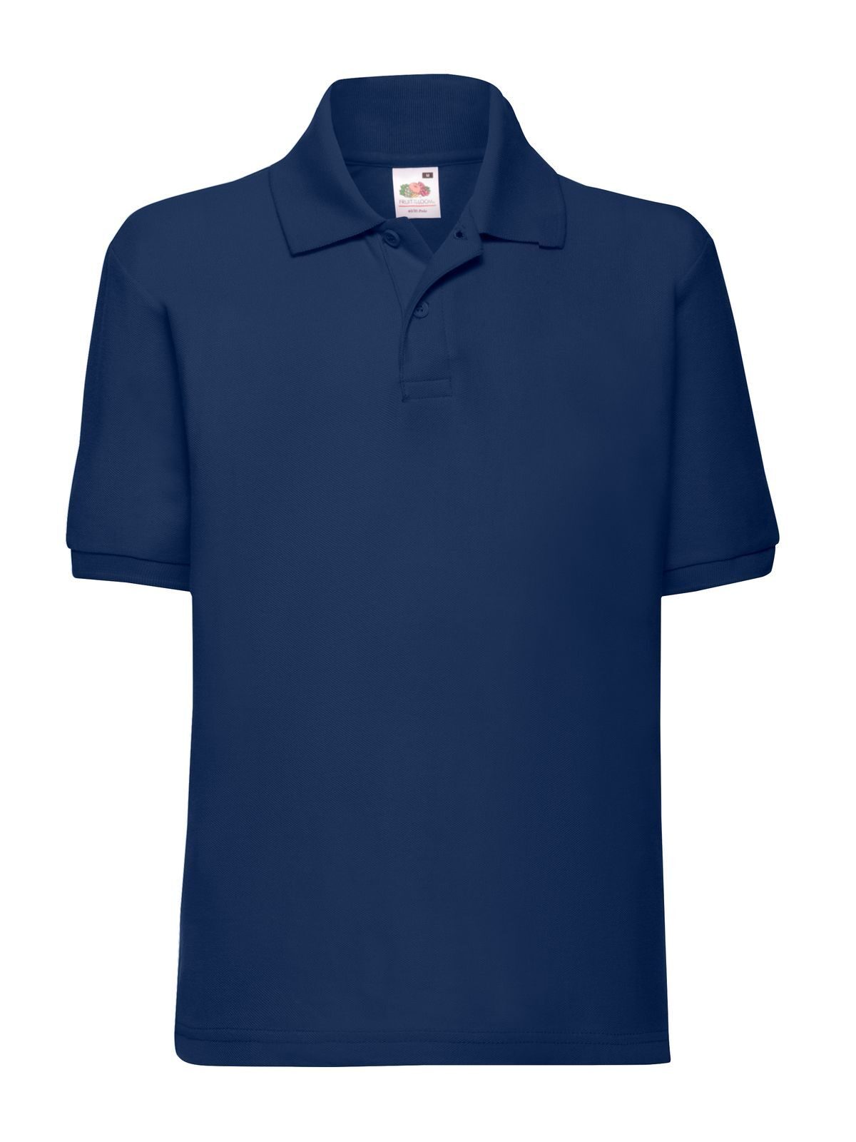 Kids 65/35 Polo Fruit of the Loom Navy
