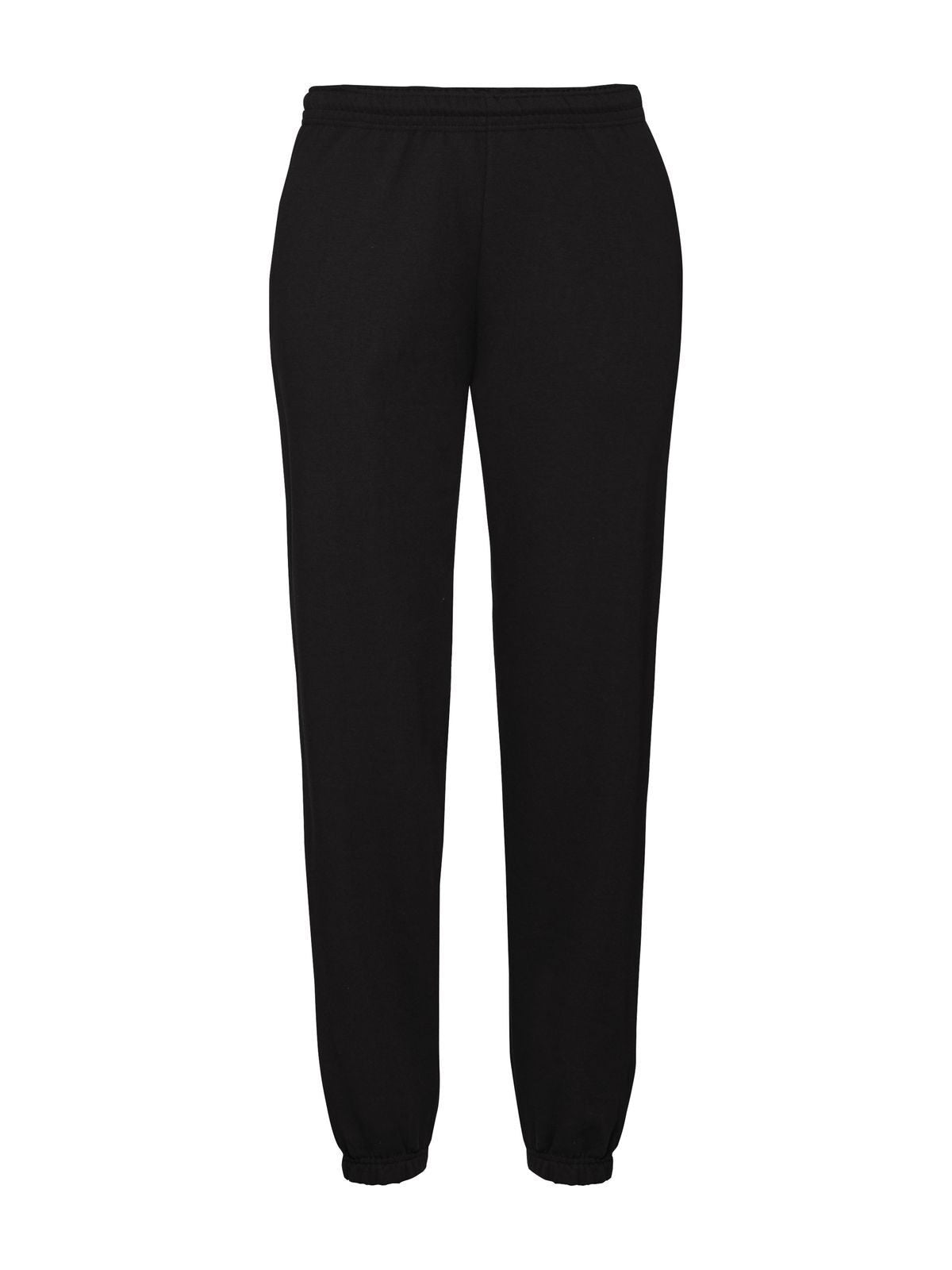 Classic Elasticated Cuff Jog Pants Fruit of the Loom Black