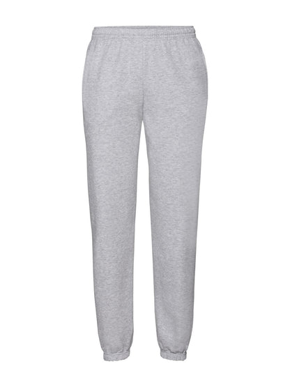 Classic Elasticated Cuff Jog Pants Fruit of the Loom Heather Grey (94B)